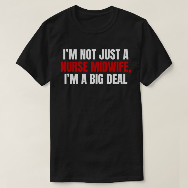 Camiseta Enfermera partera (Diseño del anverso)