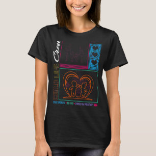 Camiseta Enfermera pediatra de crianza para niños Practican