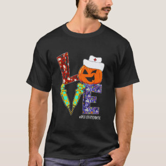 Camiseta Enfermera Pediátrica de Amor Vida Enfermera Hallow
