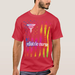 Camiseta Enfermera pediátrica de Enfermería pediátrica con 