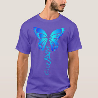 Camiseta Enfermera pediátrica de mariposa