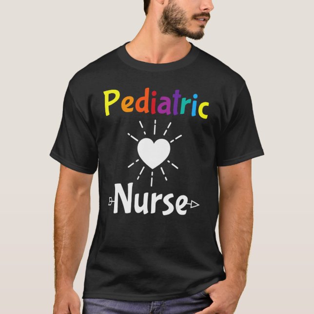 Camiseta Enfermera pediátrica Enfermería médica pediátrica (Anverso)