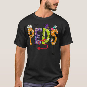 Camiseta Enfermera pediátrica Halloween Enfermería pediátri