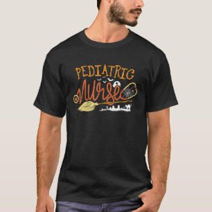 Camiseta Enfermera Pediátrica Halloween RN Pediatra Enferme