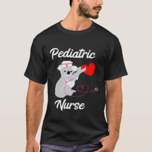 Camiseta Enfermera Pediátrica Koala Oso Eucalipto Australia