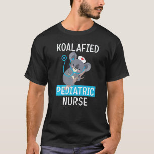 Camiseta Enfermera Pediátrica Koalafied Adorable Arcoíris R