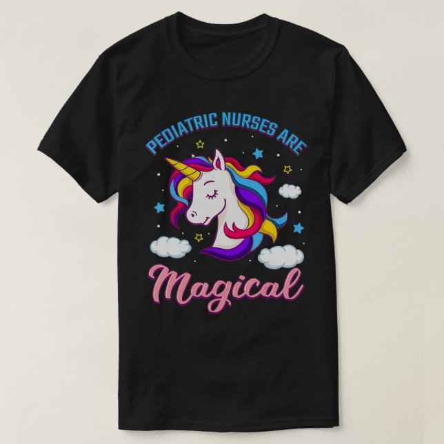 Camiseta Enfermera pediátrica Profesional Personal de Enfer (Diseño del anverso)