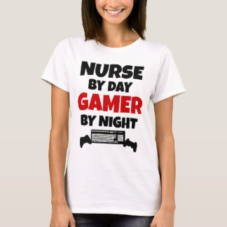 Camiseta Enfermera por jugador de día de noche