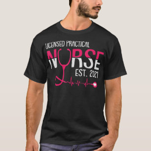 Camiseta Enfermera Práctica Licenciada Est LPN Estudiante G