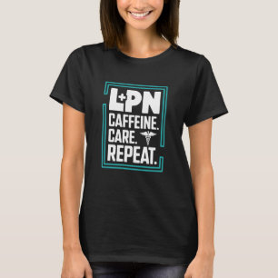 Camiseta Enfermera Práctica Licenciada Médica Diseña LPN En