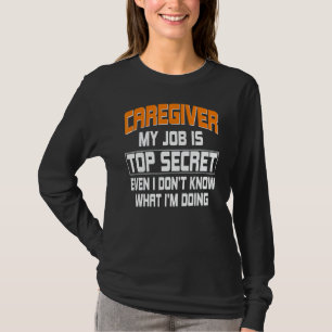 Camiseta enfermera practicante cuidadora niñera cuidadora e