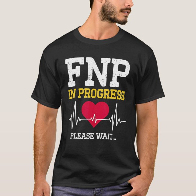 Camiseta Enfermera Practicante Familiar En Progreso  Enferm (Anverso)