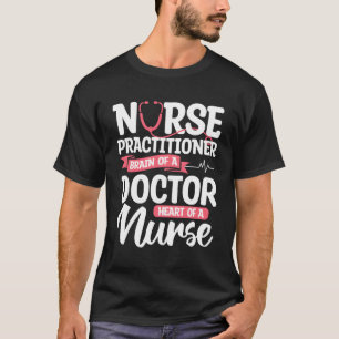 Camiseta Enfermera Profesional Cerebro De Un Médica El De U