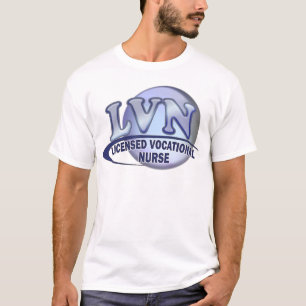 Camiseta ENFERMERA PROFESIONAL CON LICENCIA DE logotipo azu
