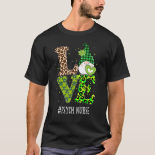 Camiseta Enfermera Psiquiatrica Amor Día De San Patricio Gn