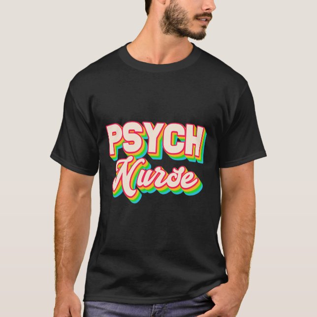 Camiseta Enfermera psiquiátrica Departamento de Enfermería  (Anverso)