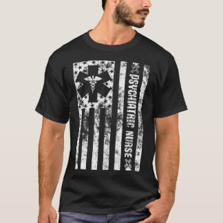 Camiseta Enfermera psiquiátrica Enfermería de salud mental