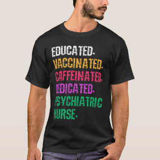Camiseta Enfermera Psiquiátrica Retro Enfermería Psiquiátri