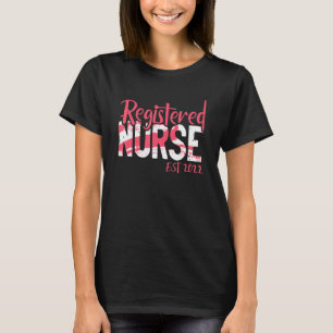 Camiseta Enfermera registrada Clínica de medicina de enferm