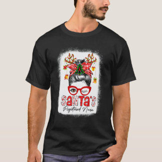 Camiseta Enfermera registrada de Santa Navidad Mujer Despei