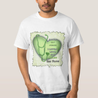 Camiseta Enfermera registrada Green Heart RN