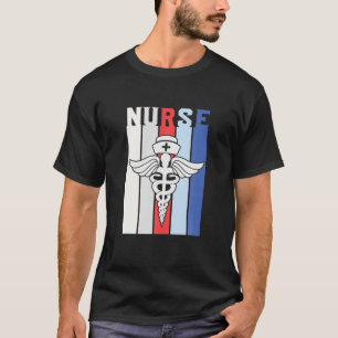 Camiseta Enfermera retro vintage ER UCI Enfermeras RN Hombr