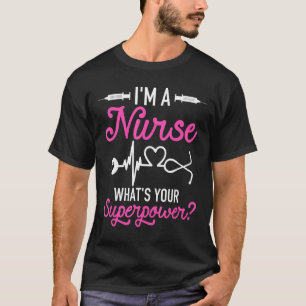 Camiseta Enfermera Rn Life Soy Una Enfermera Cual Es Tu Sup