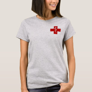 Camiseta Enfermera Rod de Asclepius
