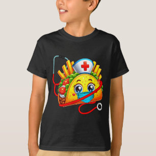 Camiseta enfermera taco estetoscopio cinco de mayo enfermer
