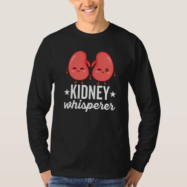 Camiseta Enfermera técnica de diálisis de pacientes con riñ (Anverso)