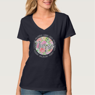 Camiseta Enfermera Trabajadora Esencial de Cuidado Covid 19