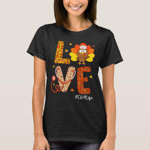 Camiseta Enfermera Turquía Día de Acción de Gracias Día de