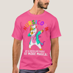 Camiseta Enfermera unicornio divertida corona de Enfermería