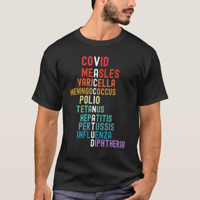 Camiseta Enfermera Vacunas Vacunas Vacunas Vacunas De Covid (Anverso)