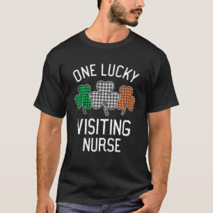 Camiseta Enfermera visitante con suerte el día de San Patri