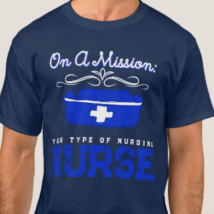 Camiseta Enfermera Vocacional Licenciada Carrera Emergencia