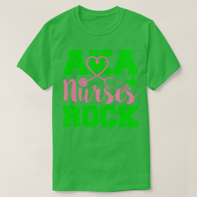Camiseta Enfermeras AKA de Rock (Diseño del anverso)