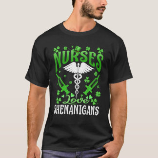 Camiseta Enfermeras aman a Shenanigans Graciosa