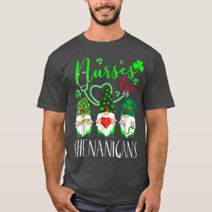 Camiseta Enfermeras Aman A Shenanigans Graciosos Gnomes Enf