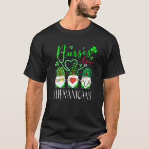 Camiseta Enfermeras Aman A Shenanigans Graciosos Gnomes Enf