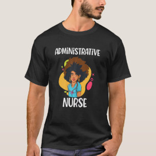 Camiseta Enfermeras Americanas Administrativas de la Mujer