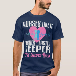 Camiseta Enfermeras como si fuera más rápido y más profu