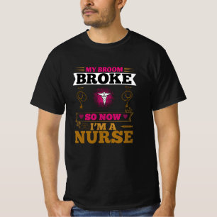 Camiseta Enfermeras de Corona - Mi escoba rota