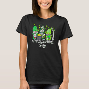 Camiseta Enfermeras De Gnome Saint Pattys Enfermera De Patt