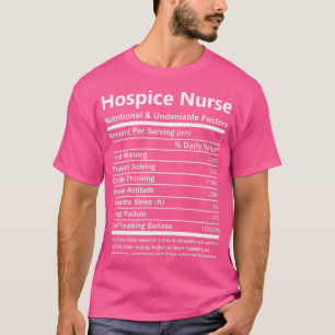 Camiseta Enfermeras De Hospicio Factores Nutricionales E In