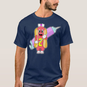 Camiseta Enfermeras de Hotdog Syringe