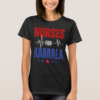 Camiseta Enfermeras De Kamala Harris Para Presidente Electi