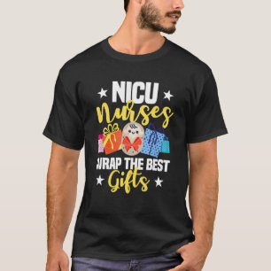 Camiseta Enfermeras de la NICU envuelven a los mejores Navi