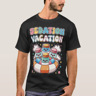 Camiseta Enfermeras de la UCI Sedation Vacation Surgamasist