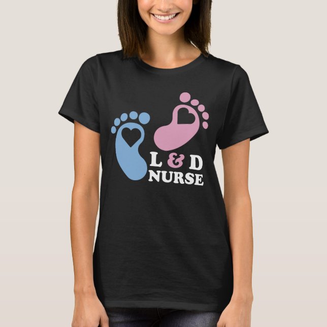 Camiseta Enfermeras de parto y trabajo  (Anverso)
